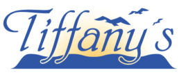 the logo for TIffany's Motel & Condos